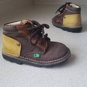 KICKERS Toddler size 24 Leather multicolor
